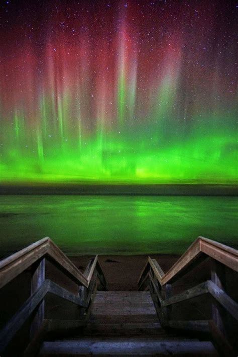 Check Out The Incredible Photos Of The Northern Lights Over Michigan