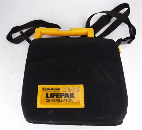 Physio Control Lifepak 500 3d Biphasic Aed With Case Chd Medical