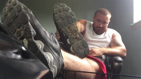 Cocky Bodybuilder Requested Foot Naked Flex Worship HOT Alpha