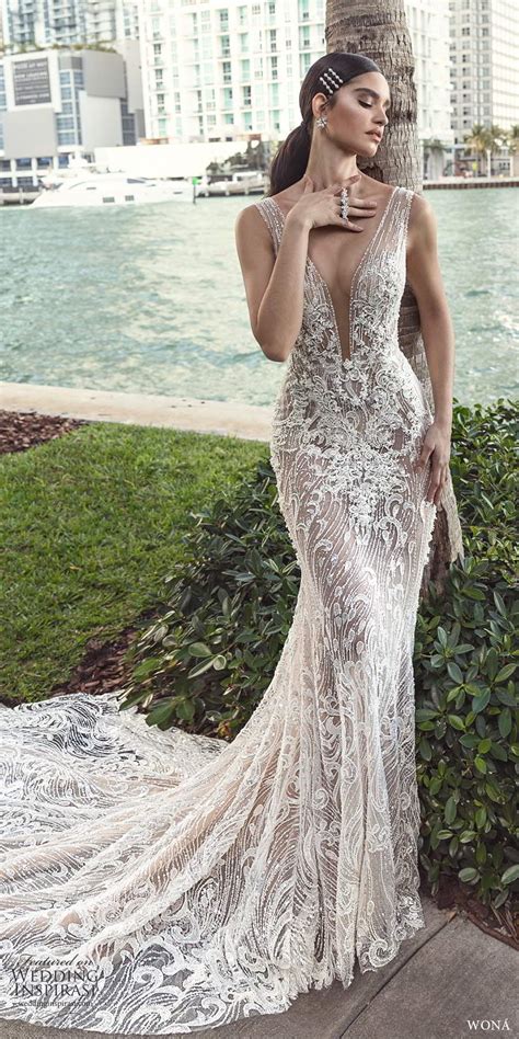 There is an option for everyone; WONÁ Fall 2020 Wedding Dresses — "Miami" Bridal Collection ...