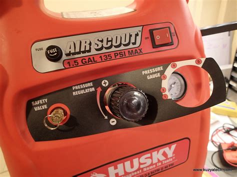 Replacing Pressure Regulator On Husky Air Scout Compressor Kuzyatech