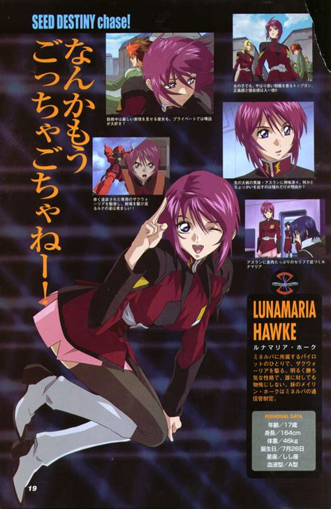 Lunamaria Hawke Mobile Suit Gundam SEED Destiny Image By Sunrise Studio Zerochan