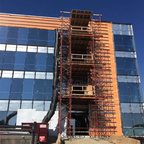 Superior Scaffold Services 3 Story Loading Platform And Debris Chute