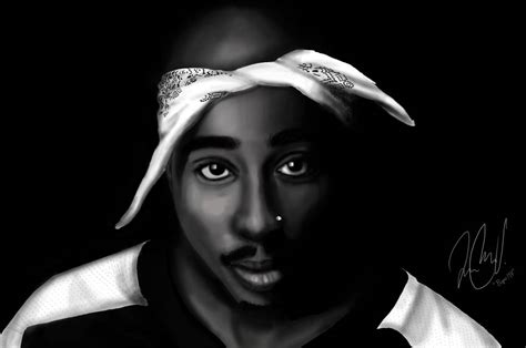 Tupac Shakur Drawing By Rogermv On Deviantart