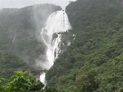 Dudhsagar Falls Information Best Time To Visit And Things To Do
