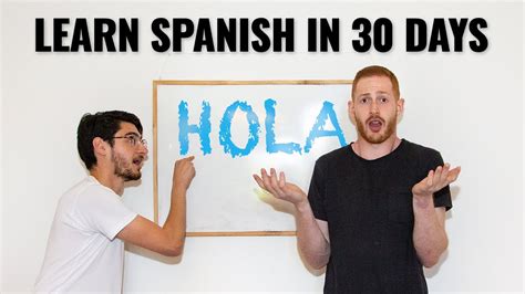 Can I Learn Spanish In 30 Days Learn Spanish Fast Challenge Max S Monthly Challenge Youtube