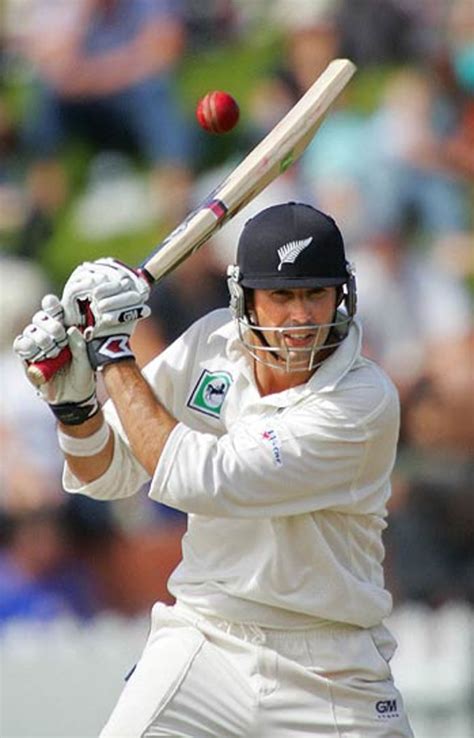 Stephen Fleming drives during his 97 | ESPNcricinfo.com