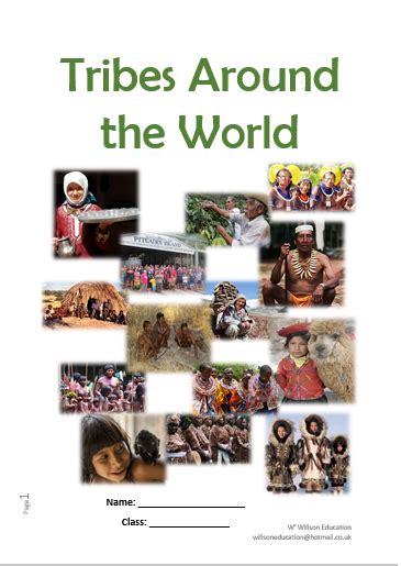 Tribes Around The World Unit Of Work Teaching Resources