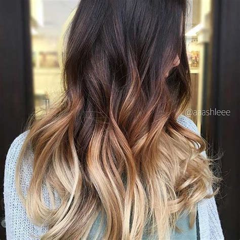 I wanted a medium brown color and my stylist told me to try. 47 Stunning Blonde Highlights for Dark Hair | StayGlam