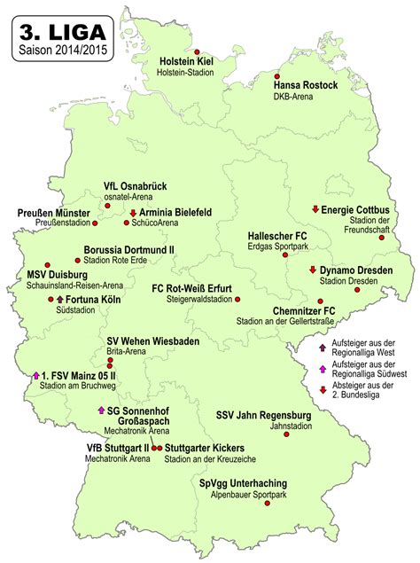 Liga 2020/2021 table, home/away standings and 2. World Football Badges News: Germany - 3. Liga 2014/15