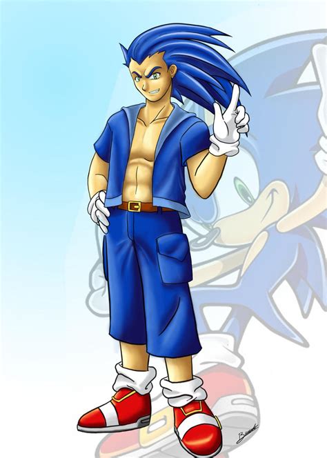 Sonic The Human By Axt234 On Deviantart
