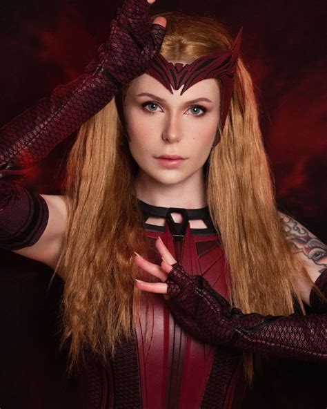 Scarlet Witch Cosplay By Magissacosplay Rmarvelstudios