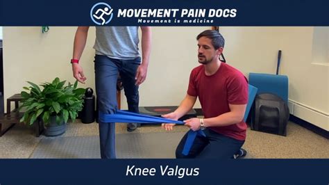 Knee Valgus Knee Rehab Exercise Youtube