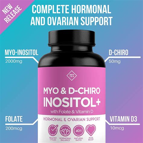 Premium Inositol Supplement Myo Inositol And D Chiro Inositol Plus