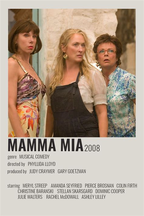 mamma mia by cari mamma mia movie posters minimalist movie posters