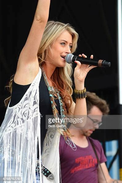 Brooke Eden Performs On The Bud Light Stage During 2015 Cma Festival