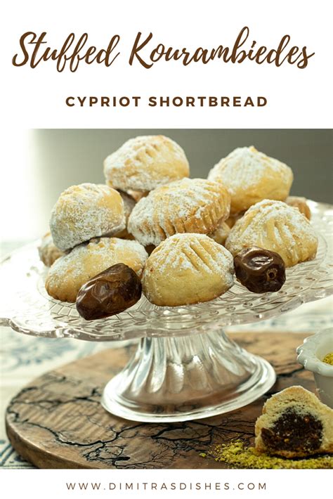 Date And Walnut Filled Shortbread Cookies These Greek Cookies Are