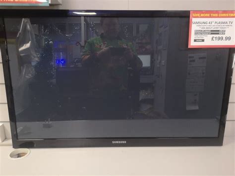 Samsung 43 Plasma Hd Tv Unit Only No Stand Or Remote In Penny Lane