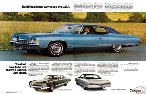 1971 Chevrolet Impala Belair Brochure