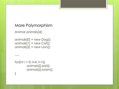 Ppt Polymorphism And Inheritance Powerpoint Presentation Free