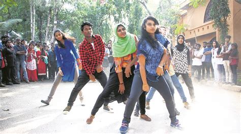 Flash Mob In Kerala Protests ‘insult To Students In Hijab India News The Indian Express