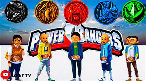 Seru Upin Ipin Dan Teman Teman Berubah Jadi Power Rangers Megaforce