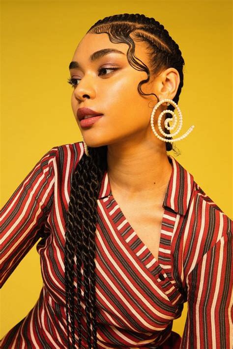 Straight up hairstyle braided straight up cornrows hairstyle. These Senegalese Flat Twist Braids are Straight-Up Gorgeous