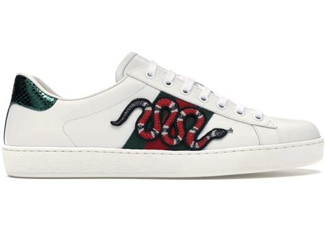 Gucci Ace Embroidered Snake 456230 A38g0 9064 Jp