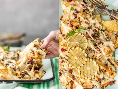 Baked chicken alfredo ziti is quick and easy to prepare. Baked Chicken Alfredo Nachos (Italian Nachos) - The Cookie ...