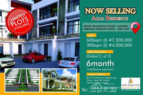For Sale Aqua Residence Ogombo Ajah Lagos Nigeria Property Centre Ref