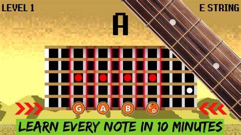 Fretboard Memorization Game 🎮 Learn All The Notes On A Guitar Fretboard