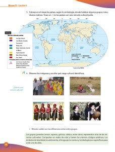 Os módulos de geografia temática. Lección 4. Minorías culturales - Ayuda para tu tarea de Geografía. Cuaderno de Actividades SEP ...