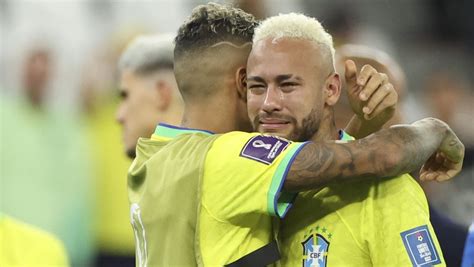 coupe du monde 2022 je suis détruit psychologiquement la tristesse de neymar après l