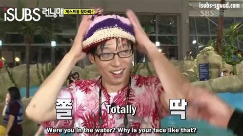 In each episode, they must complete missions at various places to win the race. Running Man Ep 31-5 - YouTube