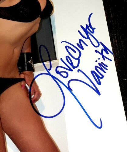 Vanity Hand Signed X Photo Sexy Adult Ts Shemale Porn Star Autograph Ebay
