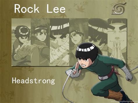 Naruto Shippuden Rock Lee Wallpapers Desktop Background