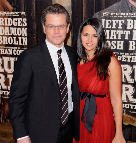 And throughout their marriage, they have never been the subject of any tabloid. Matt Damon's Wife Luciana Steps Out For First Time Since ...
