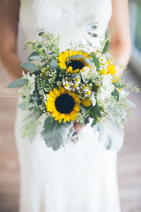 Bridal Bouquets With Sunflowers Bouquets New Model