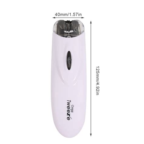 Portable Electric Pull Tweeze Device Women Hair Removal Epilator Abs