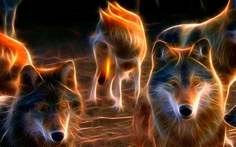 49 3d Wolf Wallpapers