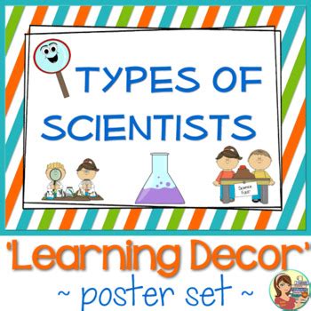 Brittany franckowiak, science teacher, wilde lake high school. Types of Scientists Posters by SunnyDaze | Teachers Pay ...