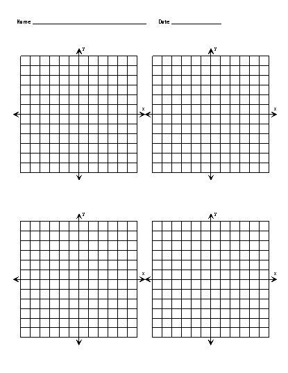 X Y Axis Graph Paper Template Free Download Printable X And Y Axis