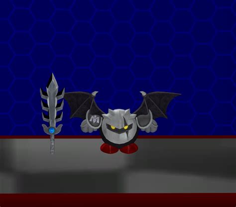 Model Dl Kirby Star Allies Dark Meta Knight By Wolfblade111 On Deviantart