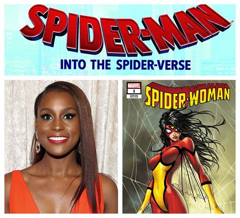 Issa Rae To Voice Spider Woman In Spider Man Into The Spider Verse Sequel Blackfilmandtv Com