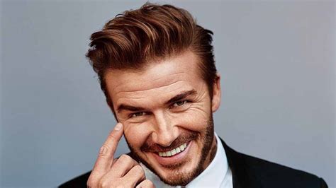 David Beckham Launches Loreal Mens Grooming Product