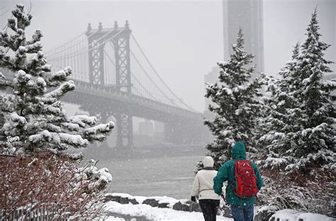 Winter Storm Lays Siege To New York City Again New York Post
