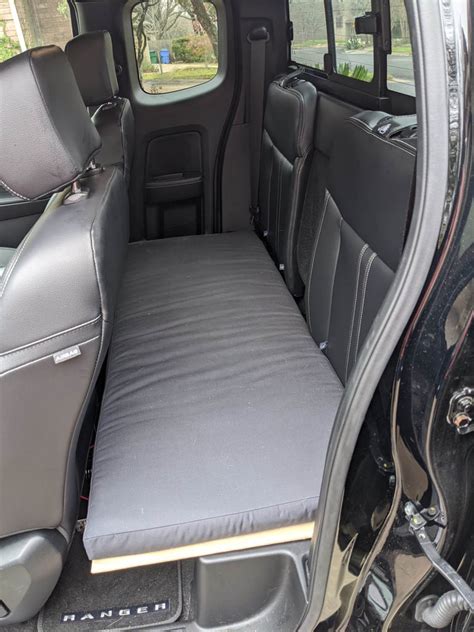 Diy Scab Rear Seat Deletedog Backseat Addition 2019 Ford Ranger And