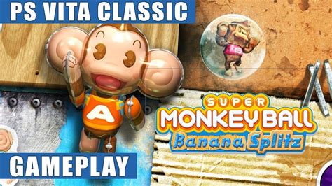 Super Monkey Ball Banana Splitz PS Vita Gameplay PS Vita Classic