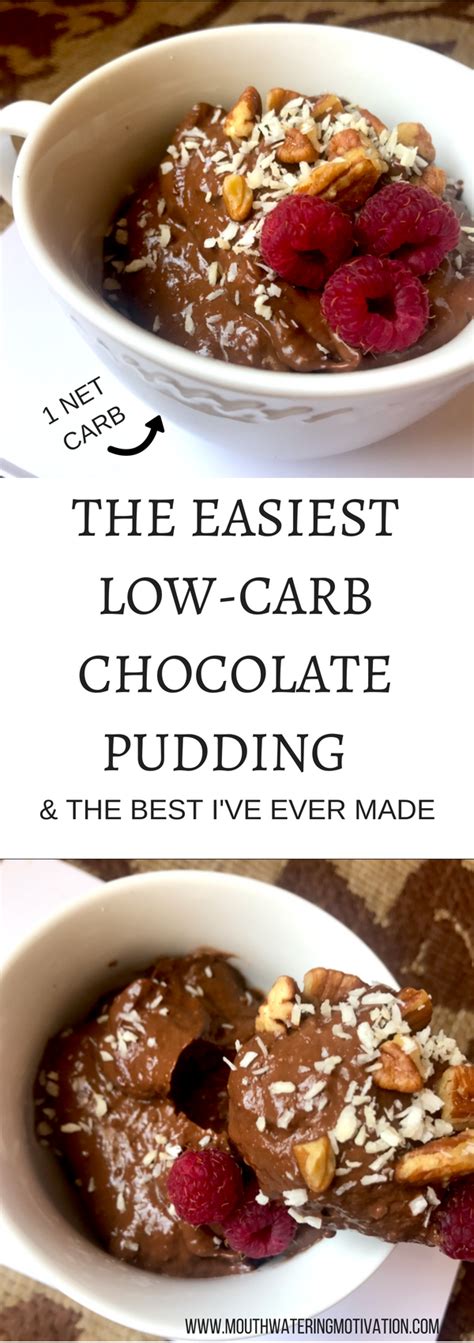 Examples of foods rich in insoluble fiber are whole grain bread, cereals, and wheat bran. THE BEST & EASIEST Low-Carb Chocolate Pudding | High fibre ...