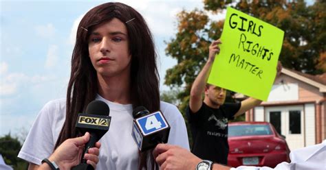 Teens Protest Over Transgender Students Use Of Girls Bathroom Locker